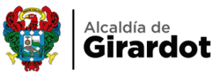 el logo de la alcaldía municipal de Girardot Cundianamarca, horizontal y con escudo.