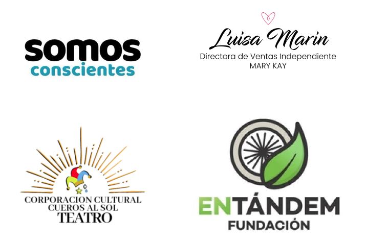 Logos de las empresas aliadas participantes de la semana universitaria 2024.